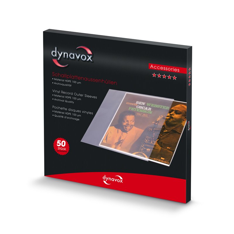 Dynavox - Зовнішні конверти для платівок 12" х 50