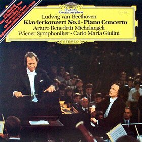 Ludwig Van Beethoven - Klavierkonzert No. 1 - Piano Concerto Arturo Benedetti Michelangeli, Wiener Symphoniker, Carlo Maria Giulini