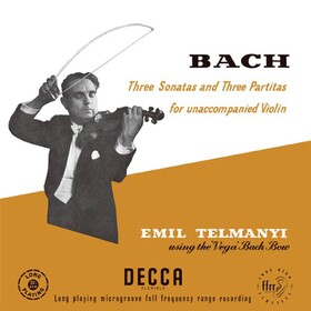 Bach:Three Sonatas And Three Partitas For Unaccompanied Violin Emil Telmanyi
