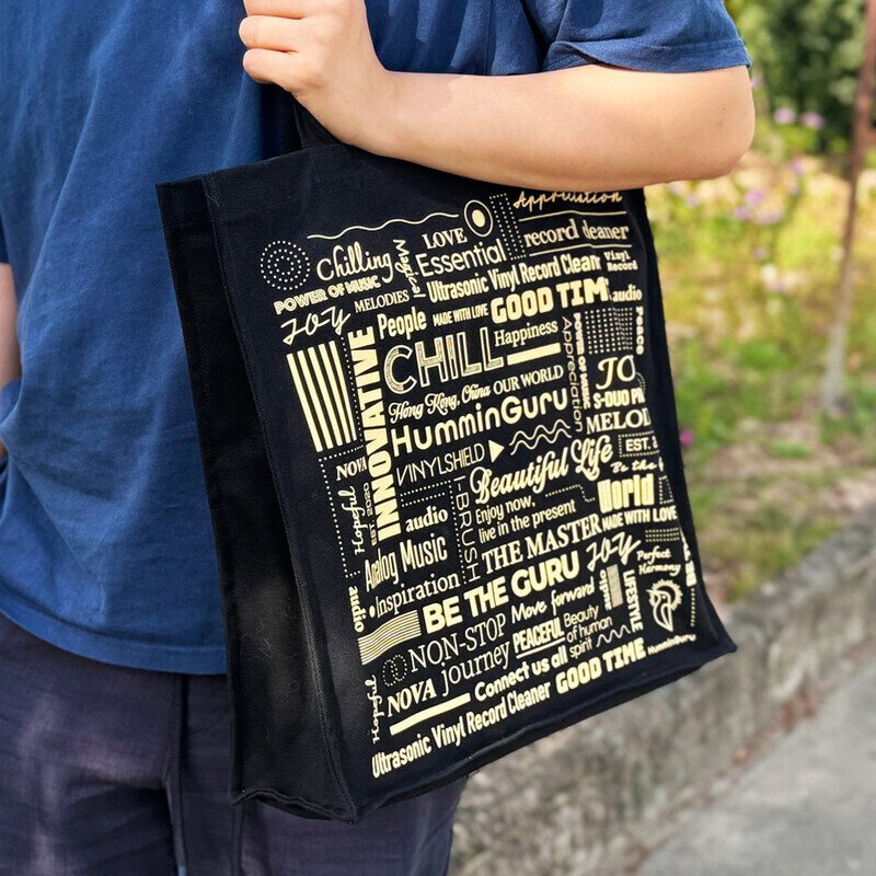 Vinyl Record Tote Bag