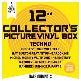 12" Collector's Picture Vinyl Box - Techno Various Artists