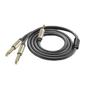 3,5 mm to Dual 6,35 mm Cable 2m Ugreen