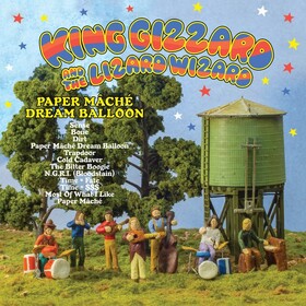 Paper Mache Dream Balloon King Gizzard And The Lizard Wizard