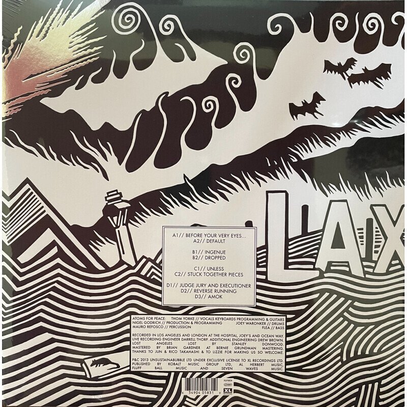 Amok Deluxe Edition foil blocked triple gatefold sleeve 2lp+CD