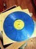 Give Up LP Limited Edition Colored Blue w Metallic Silver