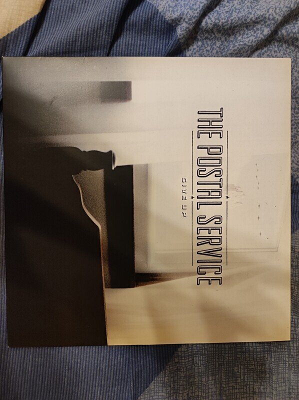 Give Up LP Limited Edition Colored Blue w Metallic Silver