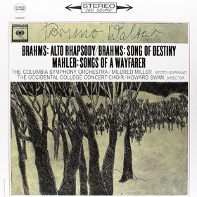 Alto Rhapsody / Song Of Destiny / Songs Of A Wayfarer Brahms/Mahler