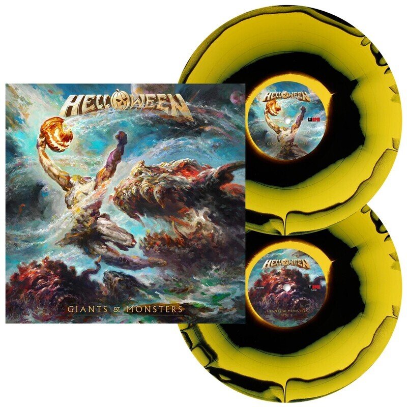 Giants & Monsters (Yellow & Black Splatter)