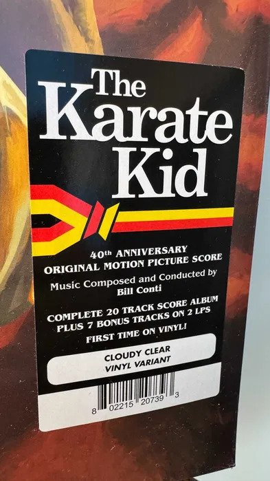 The Karate Kid 40th Anniversary Original Motion Picture Score