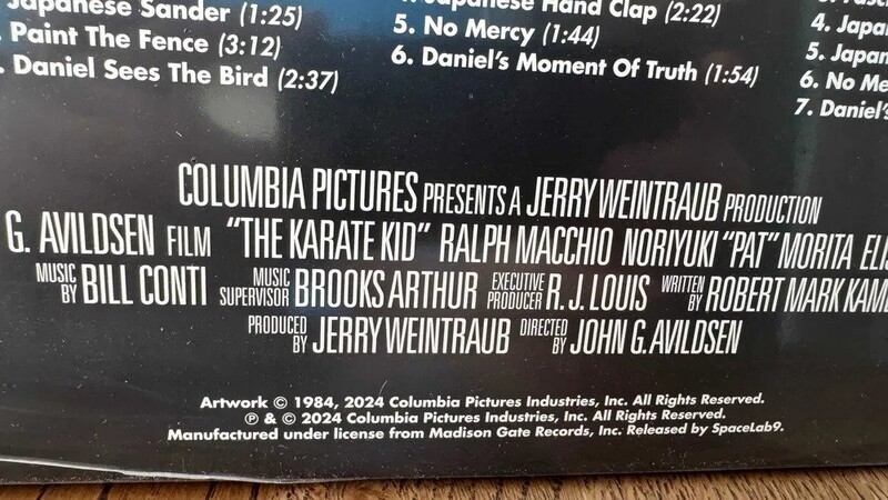 The Karate Kid 40th Anniversary Original Motion Picture Score