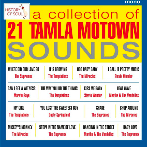 A Collection Of 21 Tamla Motown Sounds - Tamla Motown Live in Europe 1965