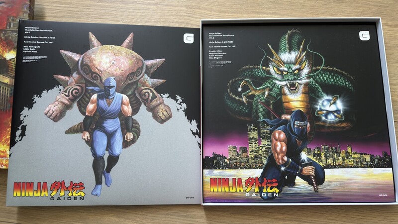 Ninja Gaiden The Definitive Soundtrack 4LP Vinyl Box Set