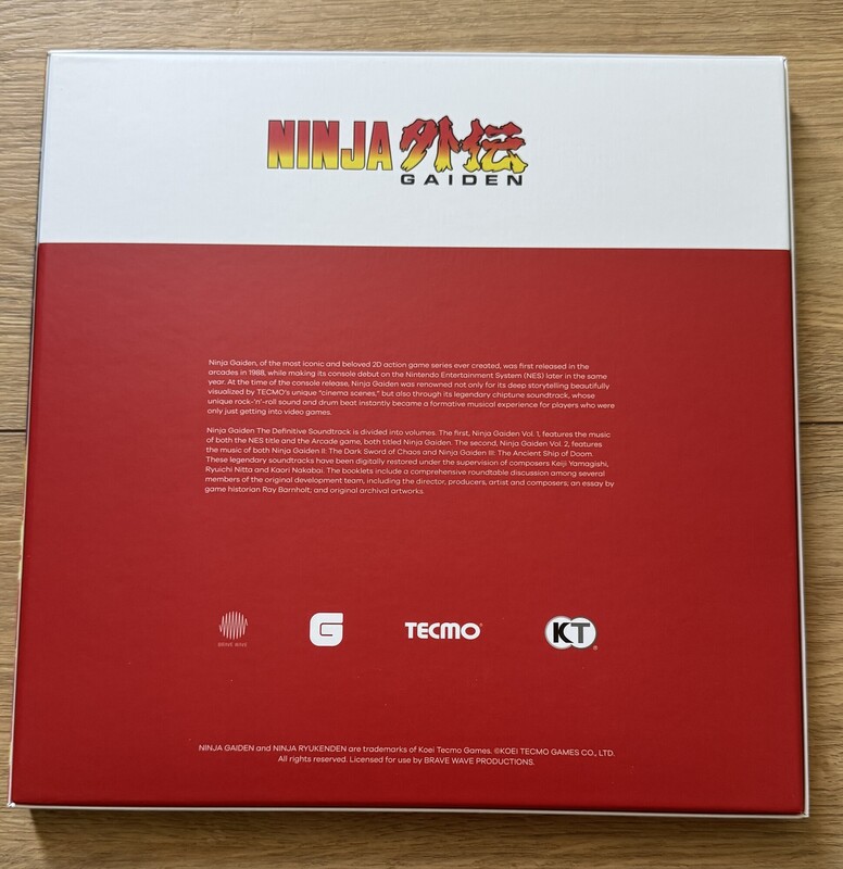 Ninja Gaiden The Definitive Soundtrack 4LP Vinyl Box Set