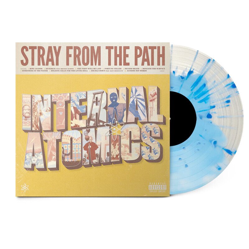 Internal Atomics (Baby Blue In Clear Spletter)