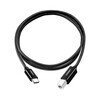 USB Type-C - USB Type-B, 1 m Black