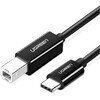 USB Type-C - USB Type-B, 1 m Black