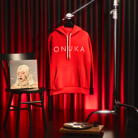 Худі "ONUKA" червоне (S) ONUKA