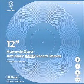 Inner sleeves for 12" x 50 records HumminGuru