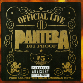 Official Live 101 Proof Pantera