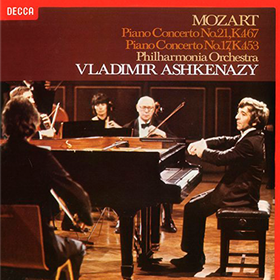 Mozart: Piano Concertos Nos.17 & 21 (by Vladimir Ashkenazy) W.A. Mozart