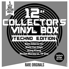 12" Collector's Vinyl Box (Techno Edition) Various Artists
