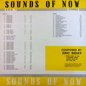 Sounds Of Now Eric Siday