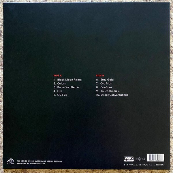 Black Pumas Cream Signed Vinyl