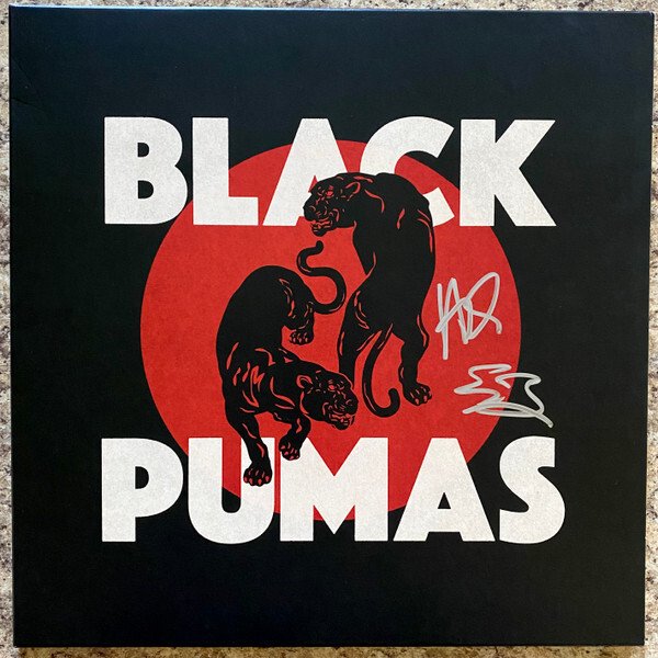 Black Pumas Cream Signed Vinyl