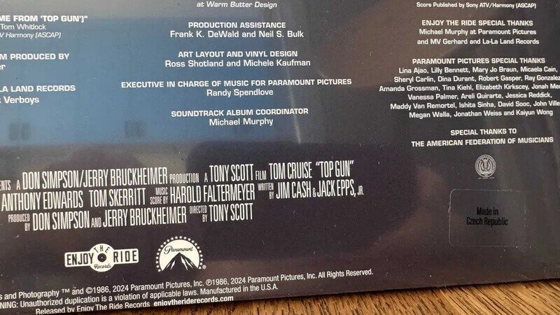 Top Gun Music from the Motion Picture