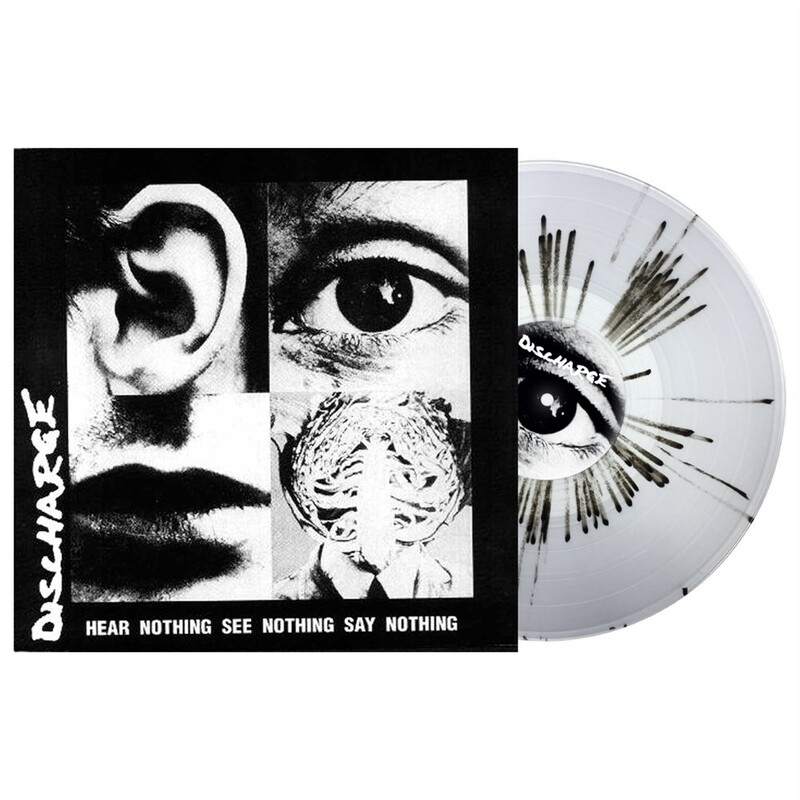 Hear Nothing See Nothing Say Nothing (Limited Clear/Black Splatter Edition)