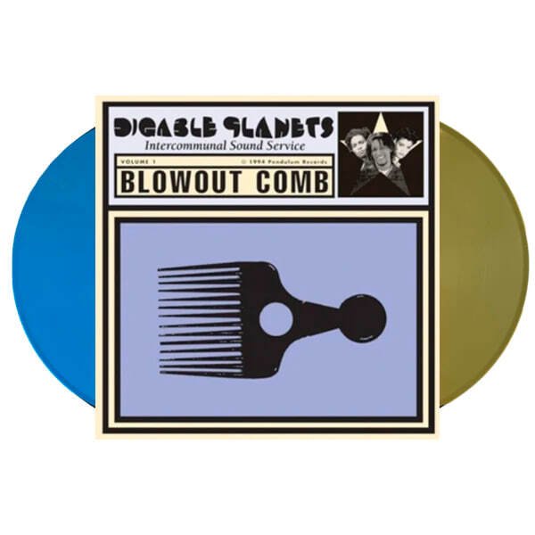 Blowout Comb (Blue and Gold Vinyl)