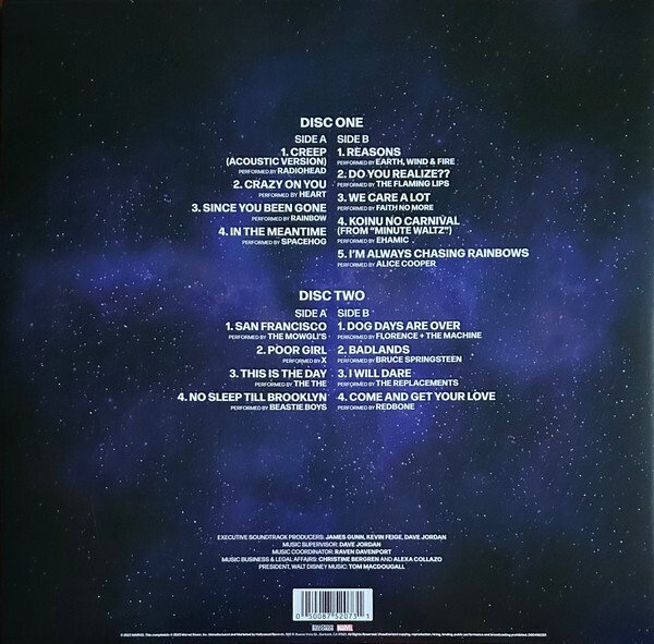 Guardians Of The Galaxy Vol. 3 Original Motion Picture Soundtrack Galaxy Stardust Edition