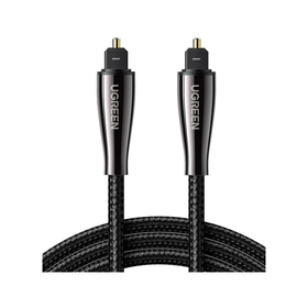 AV108 Toslink-Toslink Optical Pro Audio Cable Braided, (1.5 m) 70895 Ugreen