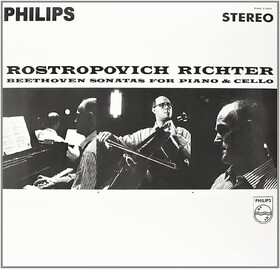 Sonatas For Piano & Cello Rostropovich / Richter / Beethoven