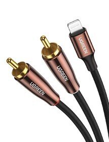 Lightning to 2RCA Adapter Audio Cable 1m Ugreen