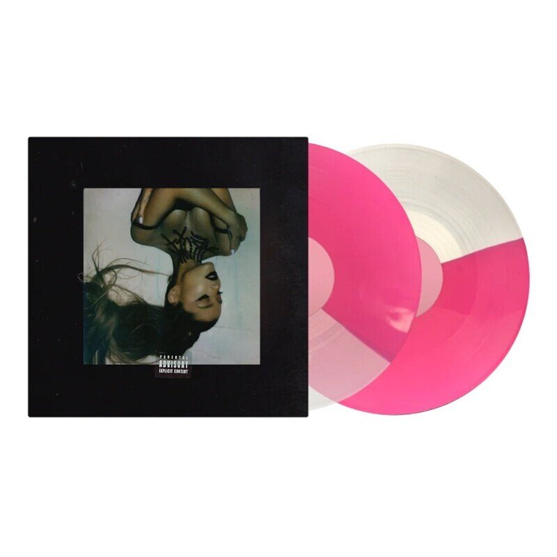 Thank U Next  Limited Edition Clear and Pink split