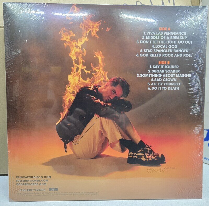 Viva Las Vengeance milky clear vinyl