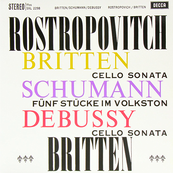 Sonata In C For Cello & Piano/Funf Stucke Im Volkston