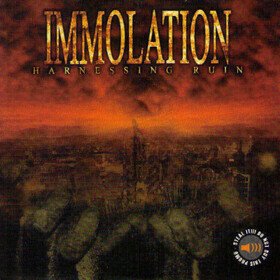 Harnessing Ruin (Red & Black Marbled) Immolation