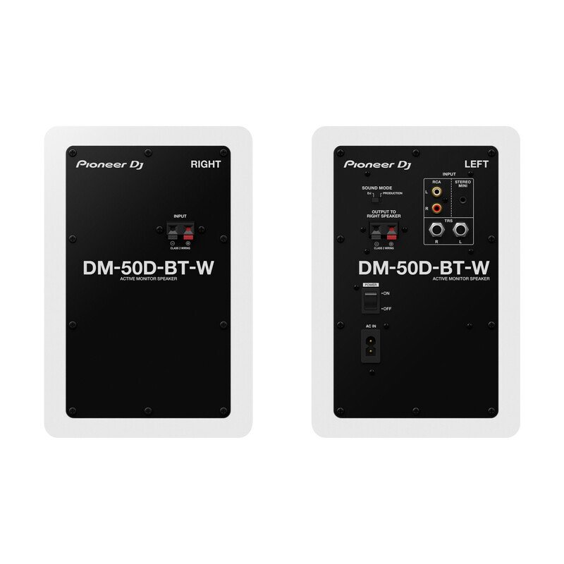 AlphaTheta DM-50D-BT White