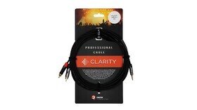 miniJACK-2xRCA-B/5m Clarity