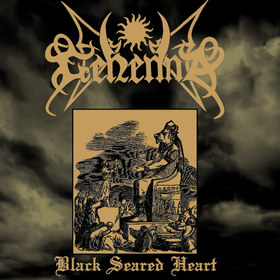 Black Seared Heart (Coloured) Gehenna