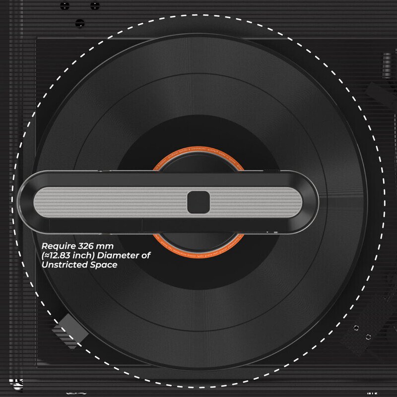 Orbit Vinyl Record Static Remover
