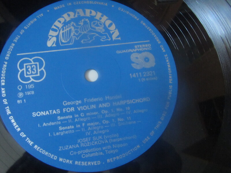 Handel Sonatas Op. 1