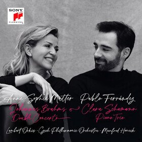 Brahms: Double Concerto & C. Schumann: Piano Trio Anne-Sophie Mutter and Pablo Ferrández
