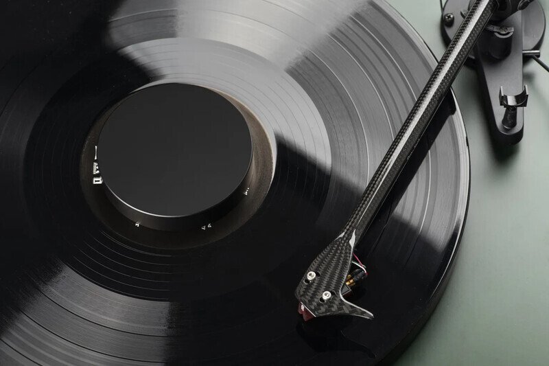 Record Puck E Black