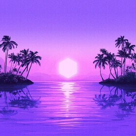 Paradise Purple Disco Machine