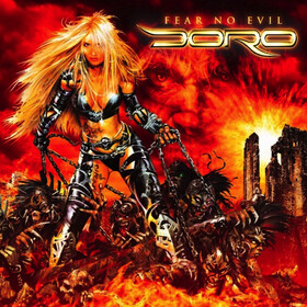 Fear No Evil (Opaque Red/Yellow Splatter Vinyl) Doro