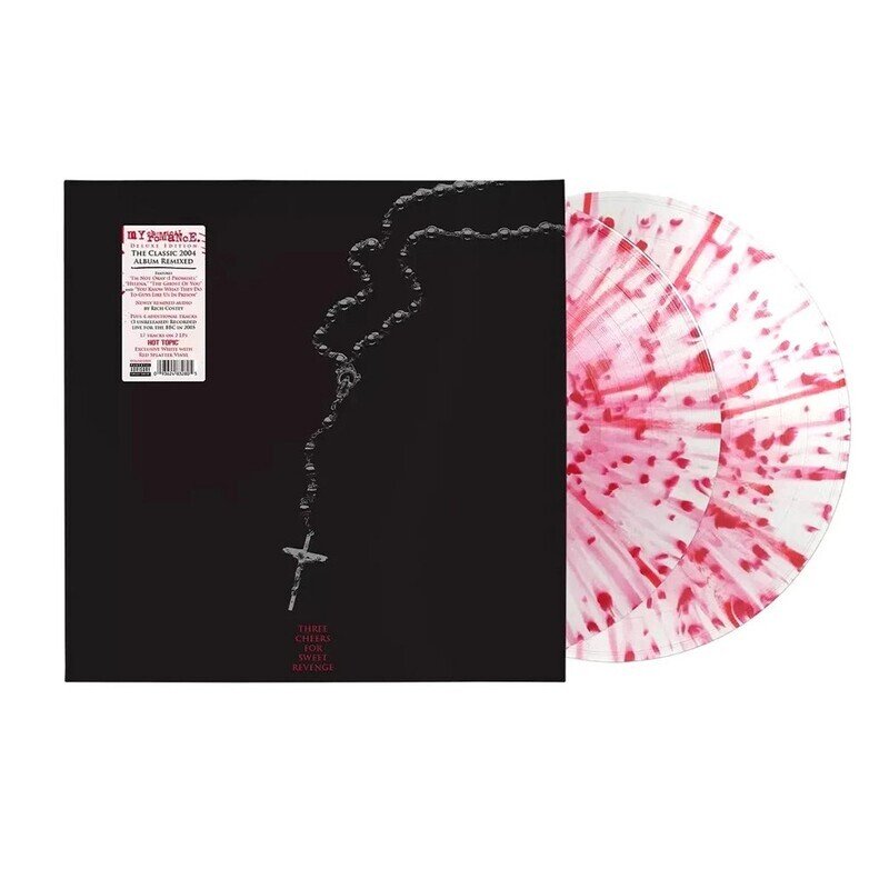 Three Cheers For Sweet Revenge (White With Red Splatter Vinyl)