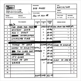 All In All Bob Moses